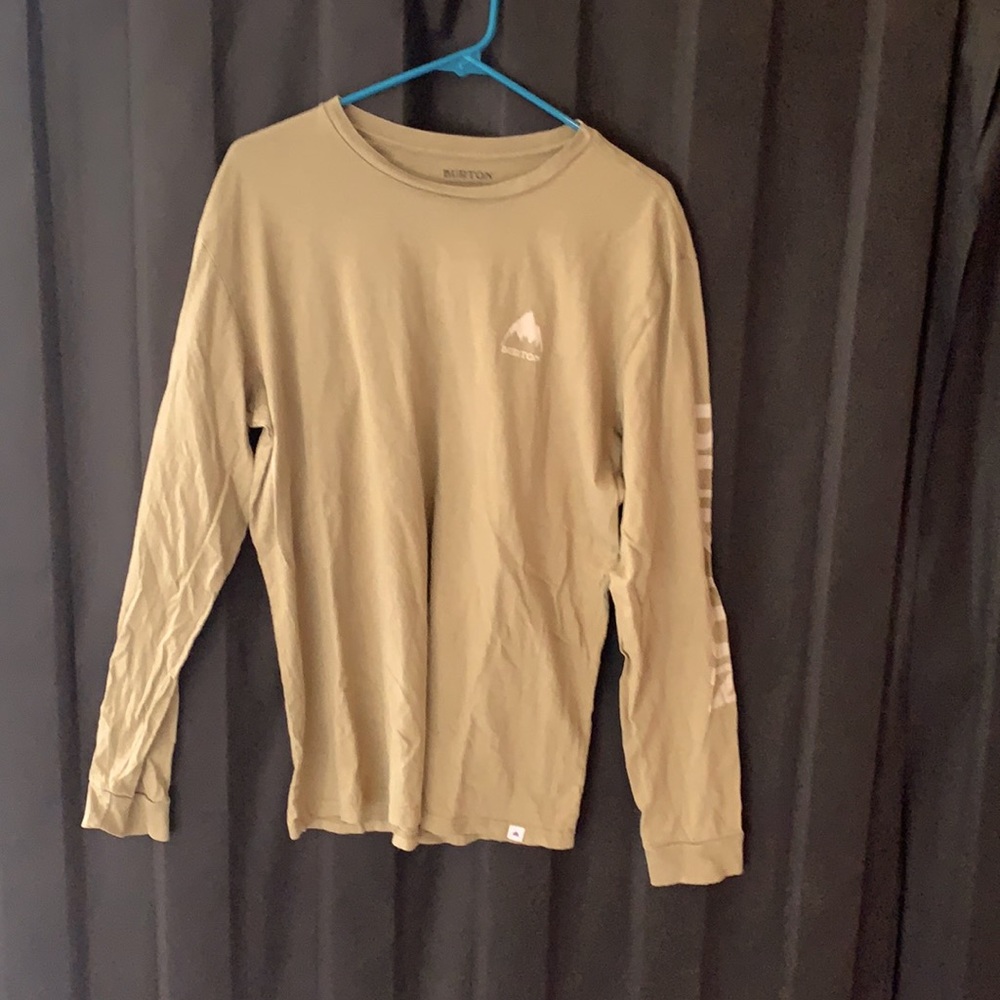 Burton longs sleeve green shirt